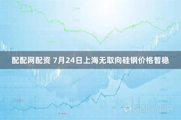配配网配资 7月24日上海无取向硅钢价格暂稳